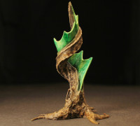 Tabletop plant: "Corkscrew-Tree" (Alien Vegetation 08) 3D model