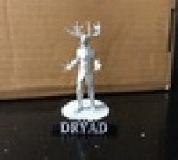 Dryad Miniature Stand 3D model