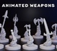 Animated Weapons Collection (DND / TTRPG) 3D model