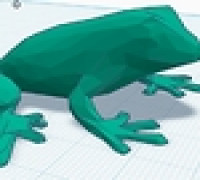 Low poly Treefrog (Fixed) 3D model
