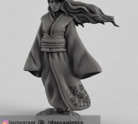 yuki onna 3D model