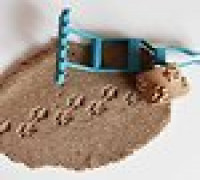 Multi-Tool Handle for Sand Play 3D model
