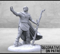 Half-Elf Druid 3D model