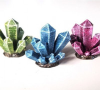 Crystal Cluster 3D model