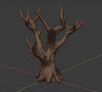 Dead tree 3D model