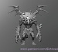 Carrion Golem 3D model