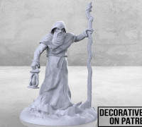 Old Sage - Tabletop Miniature 3D model