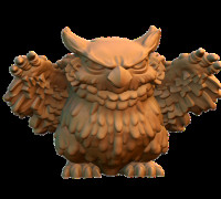 Owlbear Cub 3D model