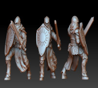 Paladin 3D model