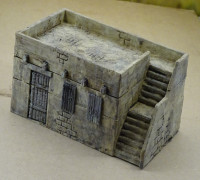 Modular arabic style village 3D model