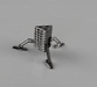 Space Lamp 3D model
