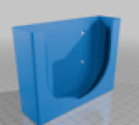 Parkside Pin & Punch tools container wallmount 3D model