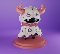 Desert Adventurer Chibi 3D model