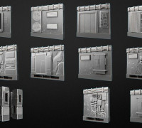 OpenLock Cyberpunk 3D model