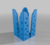Tall Cat Coaster Holder  3D model
