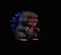 CHIBI GODZILLA 3D model
