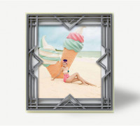 Art Deco Marquee Frame 3D model