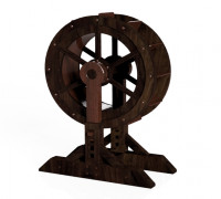 Mini water wheel 3D model