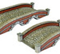 Brick Bridge 3D model