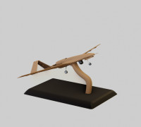 Bayraktar TB-2 3D model
