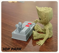 Baby Groot 5-5 (Don't Push This Button) 3D model