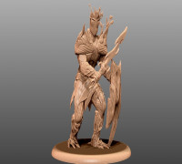 Tree Guardian - Tabletop Miniature 3D model