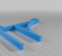 Magcubic L018 Basic Holder Stand for MALM Bed 3D model