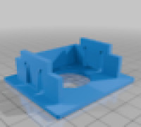 Vauxhall reverse camera mount 3D model
