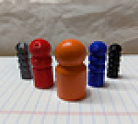Player tokens 3D model