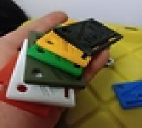 Filament Sample+ Display Tray 3D model