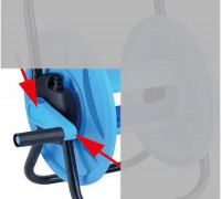 Hose collecting machine arm 3D model