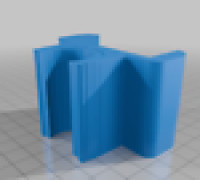 DWARF III Laser pointer mount 3D model