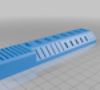 USB Type A/C and MicroSD holder 3D model