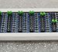 0.1R-9999999.9R Programmable Eight Decade Resistor Board case housing 3D model