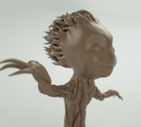 Dancing Groot 3D model