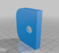 Centauri Carbon lid handle camera clamp 3D model