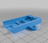 Heltec V3 ESP32 Zip Tie Mount with screw holes 3D model