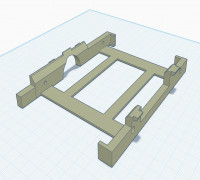 fixed Dell Optiplex 3050 HDD bracket 3D model