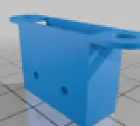 MicroSwitch Holder 3D model