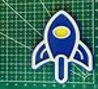 Rocketship decoration  3D model