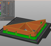 Ender 5 pro frame support 3D model
