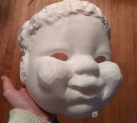 Cupid Mask 3D model