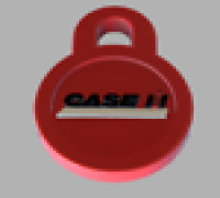 Case IH Small Keychain 3D model