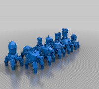 clockwork drones - steampunk automation - includes .3mf 3D model