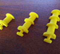 Skadis Quick Press-and-Turn Multi Knob 3D model