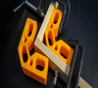 Clamp It Square - Non-Embossing (Mini, Midi & Large sizes) 3D model