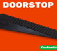 Fully Customizable Doorstop 3D model