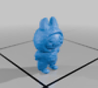 sans labubu 3D model