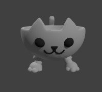 CAT POT 3D model