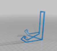 Picture Frame Stand 3D model